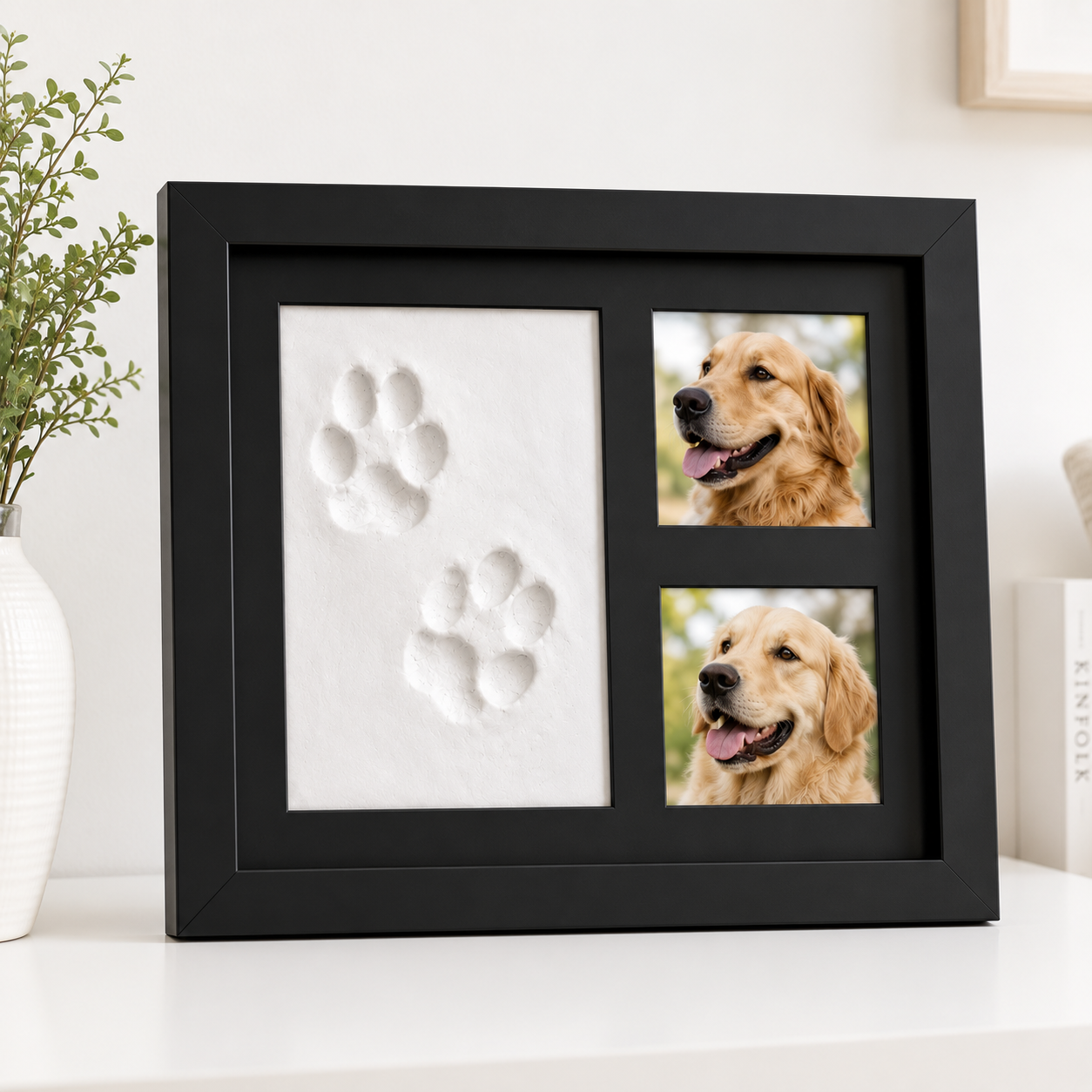 Everimptint - Clay Paw And Foot Photo Frame