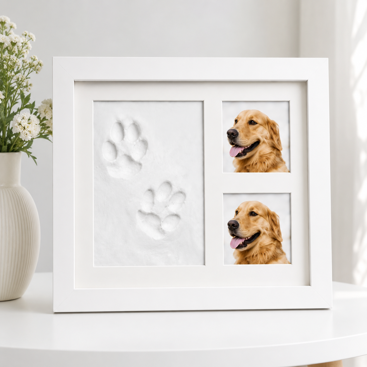 Everimptint - Clay Paw And Foot Photo Frame